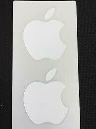 Apple Stickers- White