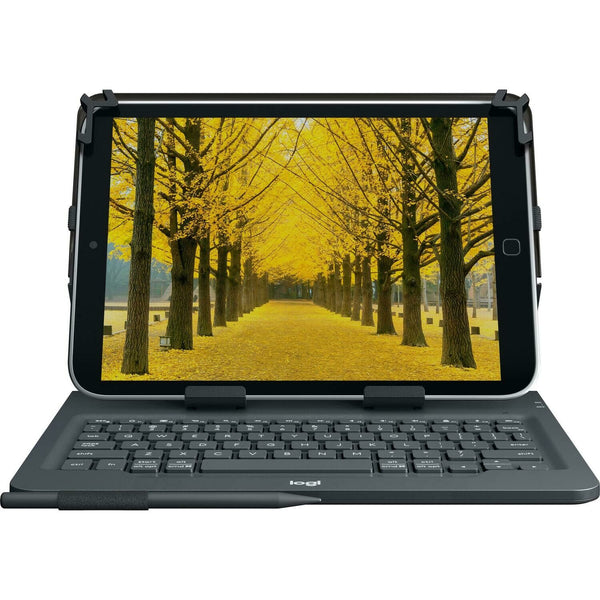 Logitech Universal Folio with Integrated Bluetooth 3.0 Keyboard for 9-10" Apple, Android, Windows tablets