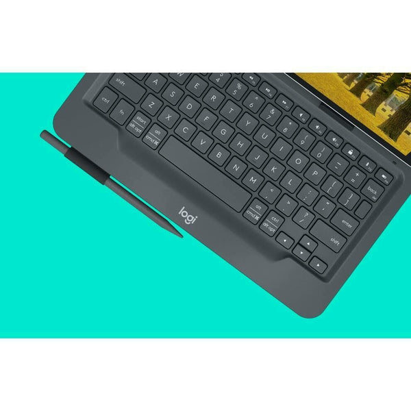 Logitech Universal Folio with Integrated Bluetooth 3.0 Keyboard for 9-10" Apple, Android, Windows tablets