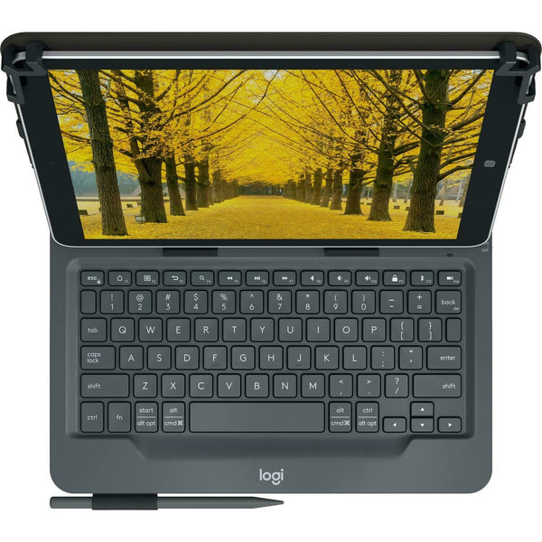 Logitech Universal Folio with Integrated Bluetooth 3.0 Keyboard for 9-10" Apple, Android, Windows tablets