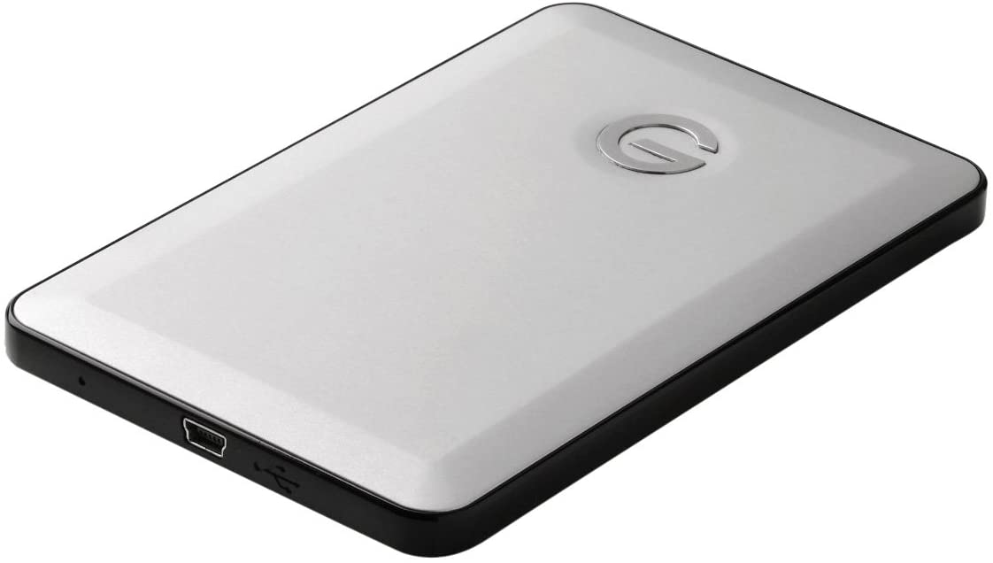 G-Technology G Drive slim 500 GB ultra slim USB Drive (Silver)