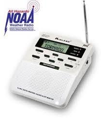 Midland WR-100 wether radio with Alarm And S.A.M.E technology