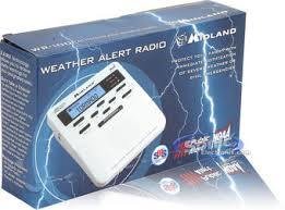 Midland WR-100 wether radio with Alarm And S.A.M.E technology