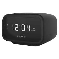 CR15 Digital AM & FM Alarm Clock Radio - Black - Capello