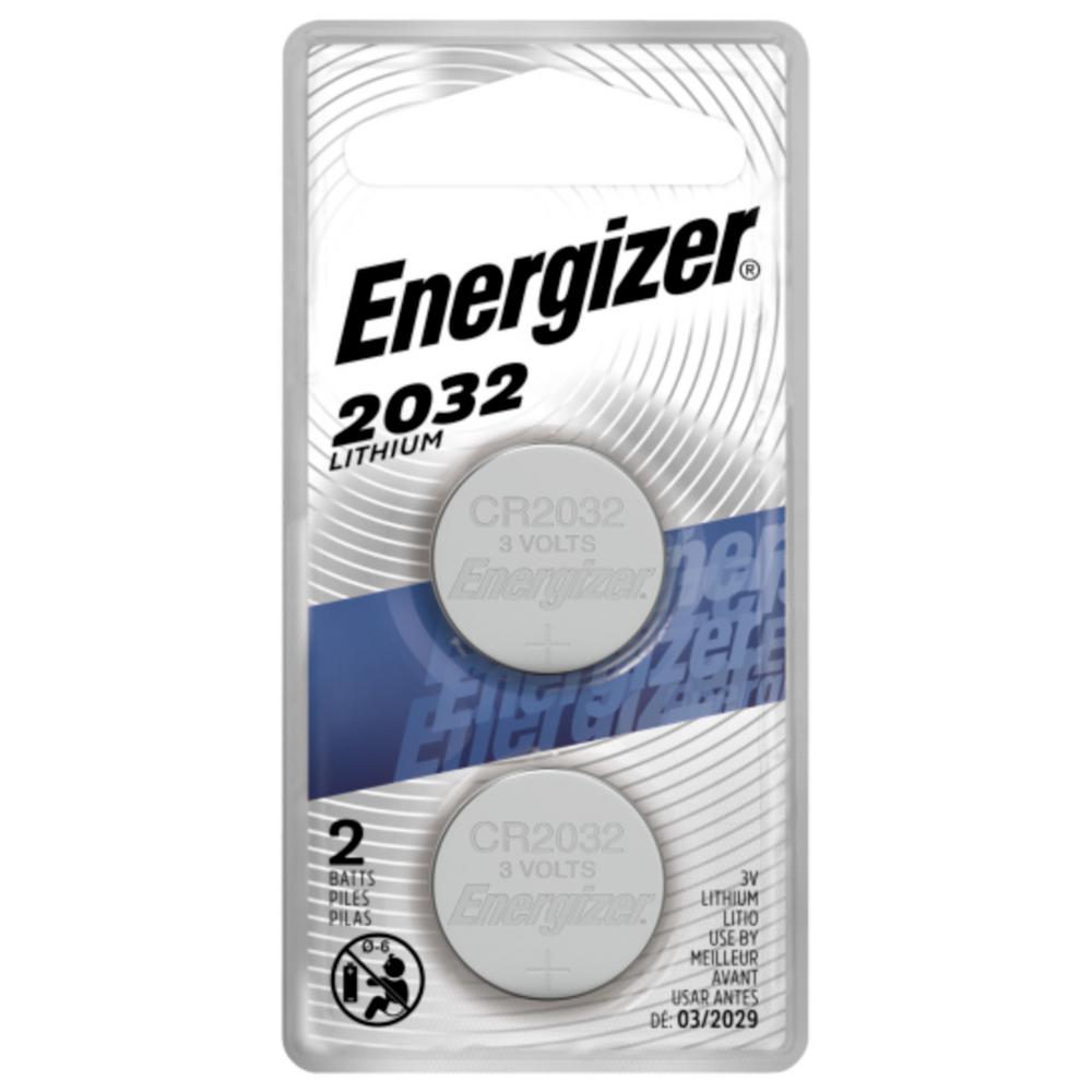 Energizer CR2032 3 volt Battery (pack of 2)