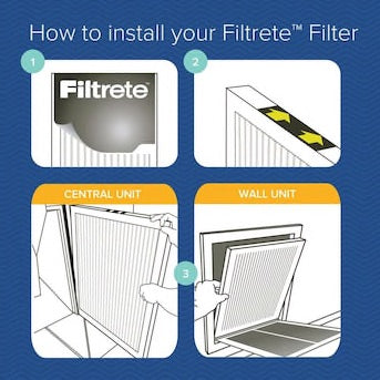 Filtrete 2-Pack 1085 MPR Allergen Defense Extra 12-in x 24-in x 1-in Electrostatic Pleated Air Filter